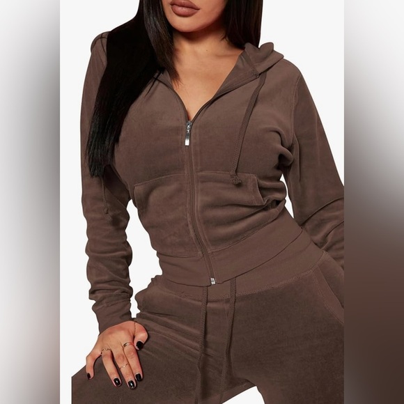 Brown Women's Tracksuit Set - Picture 4 of 7
